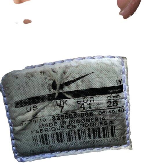 2010 Nike Dunk Big High 'Metallic Silver Navy' Size 8 - Picture 9 of 12